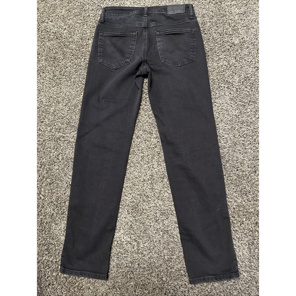 American Eagle Jeans Mens 28x32 (Fits 29x29) Airflex + Slim Straight Black - Picture 6 of 11